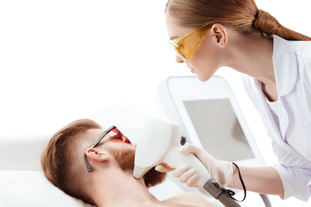 Laserentfernung Mann Frankfurt Wiesbaden